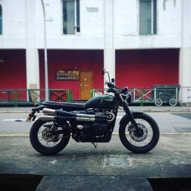 triumph street scrambler for sale near me