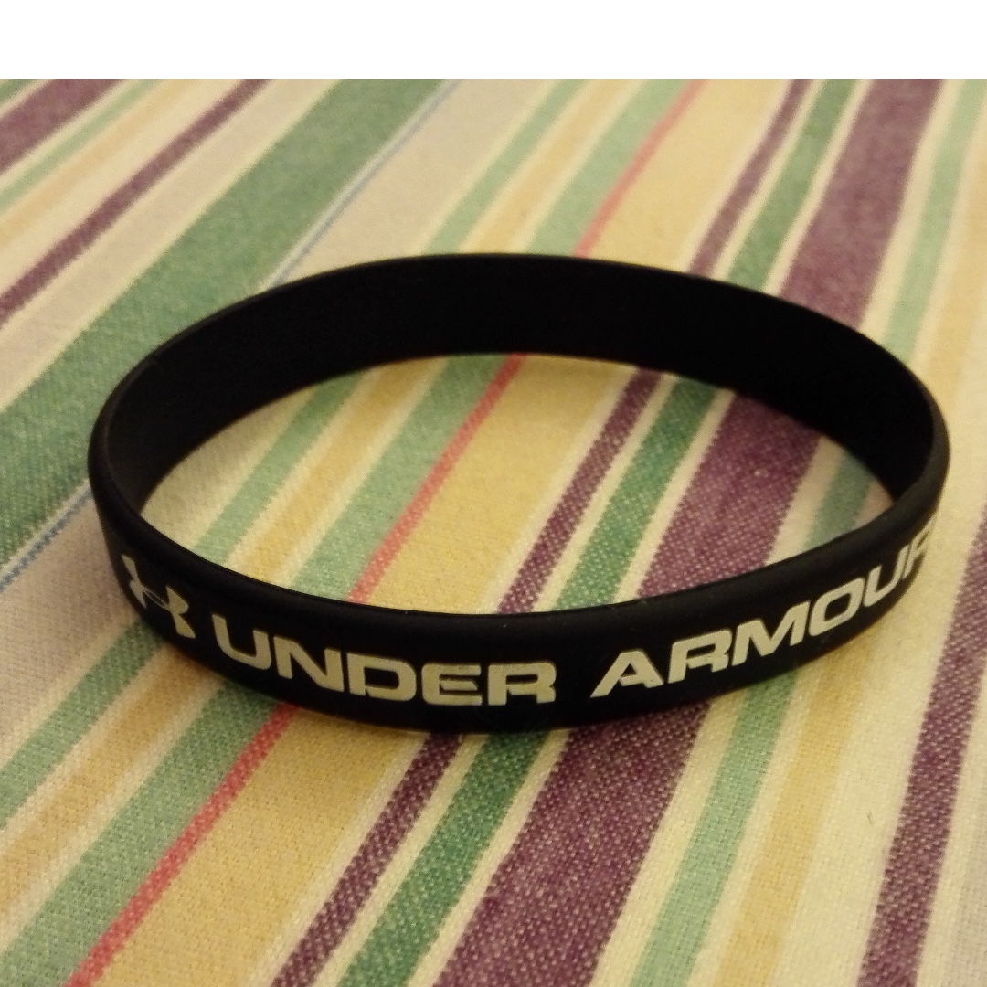 UNDERARMOUR Wristband Rubber, Equipment, Sports & Games, Sports on