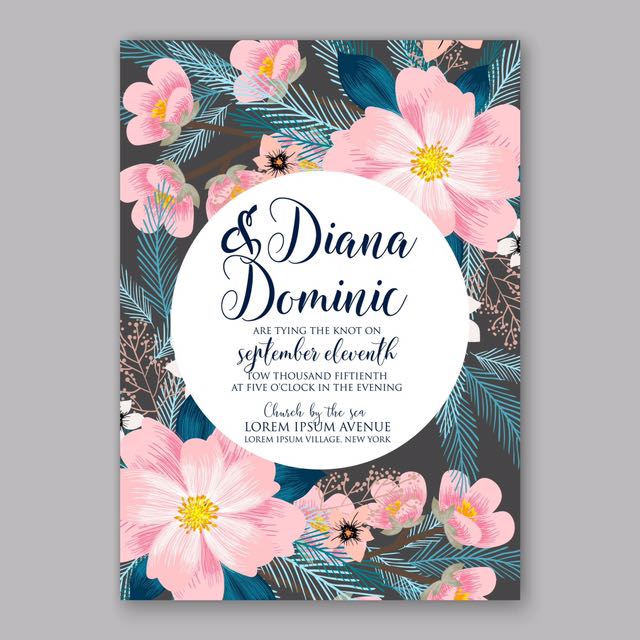 Wedding Invitation Card Design Craft Artwork On Carousell