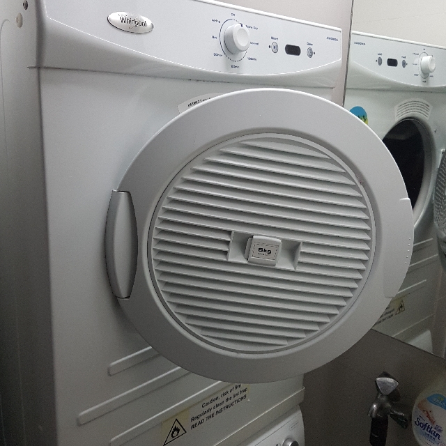 Whirlpool 6kg Dryer AWD60A, TV & Home Appliances, Washing Machines and