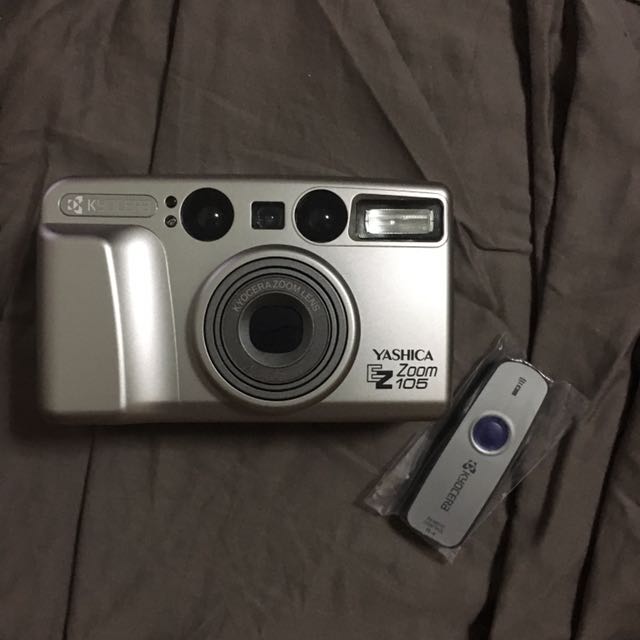 Yashica Ez Zoom 105 Film Camera, Photography, Cameras On Carousell