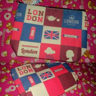 London Style Cosmetic Bag