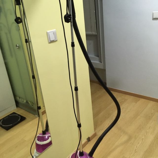 akai garment steamer iron pink tv home appliances irons steamers on carousell