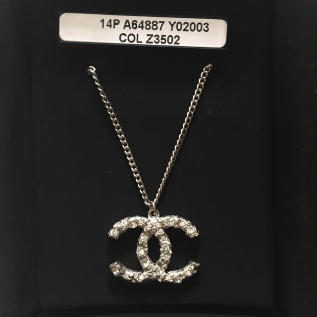Cc necklace fake hot sale