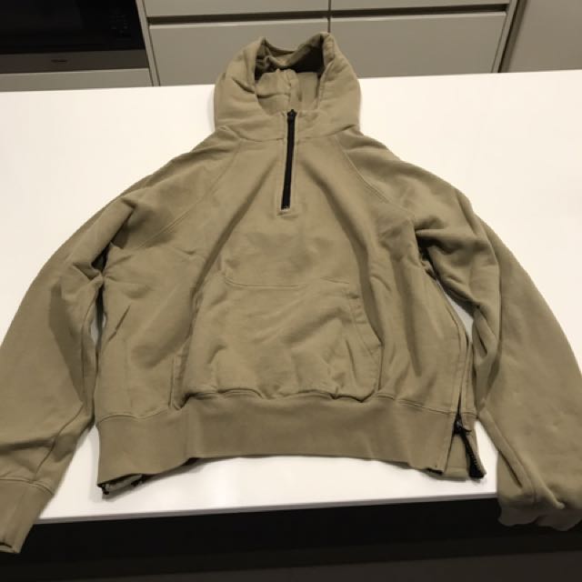 fog half zip hoodie