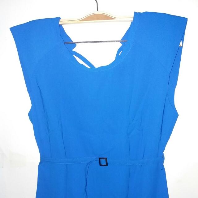 Dress Kerja Warna Biru Elektrik Preloved Fesyen Wanita Pakaian Dress Kerja Warna Biru Elektrik Preloved Fesyen Wanita Pakaian Di Carou