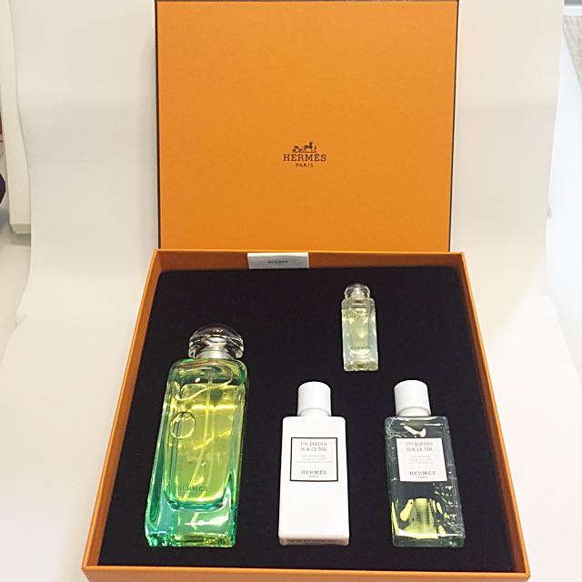Hermes Perfume Gift Set, Men's Fashion, Bags, Belt bags, Clutches and