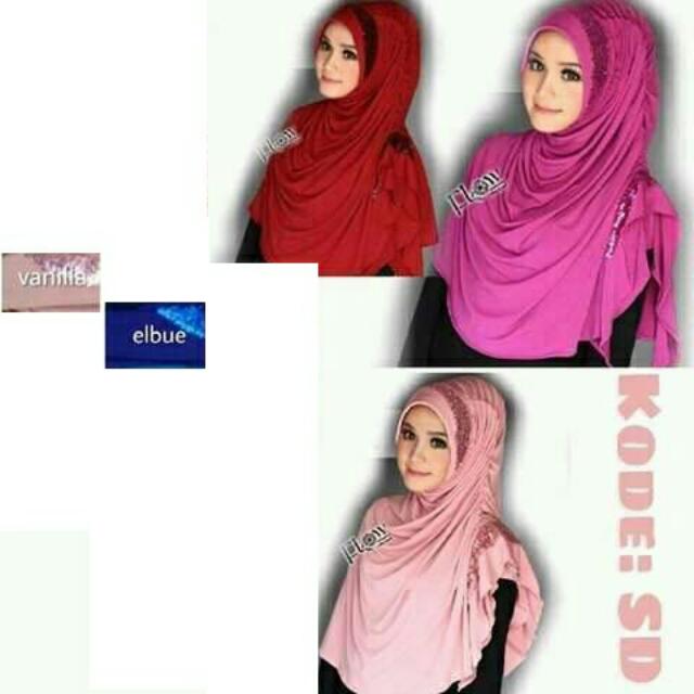Jilbab Bergo Diamond Preloved Fesyen Wanita Pakaian Wanita Di