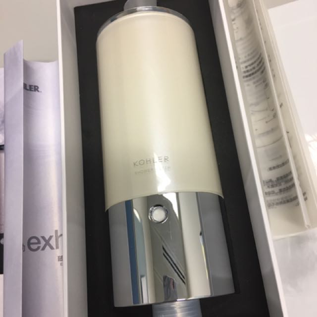 KOHLER Exhale Shower Filter 淋浴淨水器, 家庭電器, 廚房電器, 濾水器及飲水機 Carousell