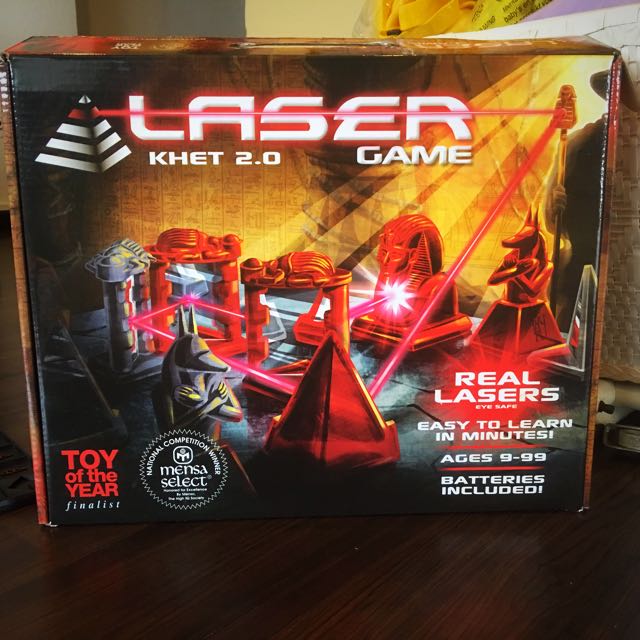 LASER KHET 2.0 GAME Toy of the Year finalist MENSA SELECT Nat