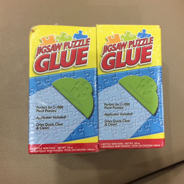 jigsaw puzzle glue