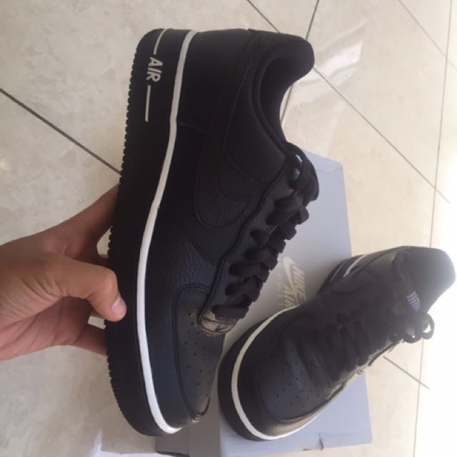 all black forces with white stripe