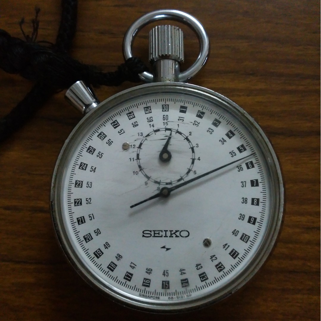 SEIKO VINTAGE MECHANICAL STOPWATCH ACRP 88-5061 (PRICE REDUCED), Everything  Else, Others on Carousell