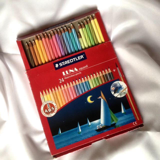 Staedtler Luna 24 Watercolour Pencils Negotiable Price