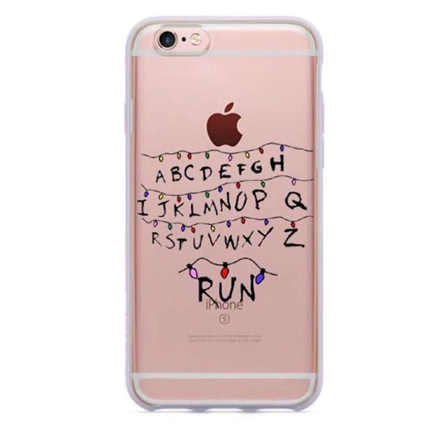 Stranger Things Case (Category: Other Mobile & Gadget Accessories) located in Kuala Lumpur. Submitted by juaaaaa (Listing ID 122037352, Image 1). Description: phone 5-7+ except 5c RM23.00 including postage Preorder 2-3 weeks.