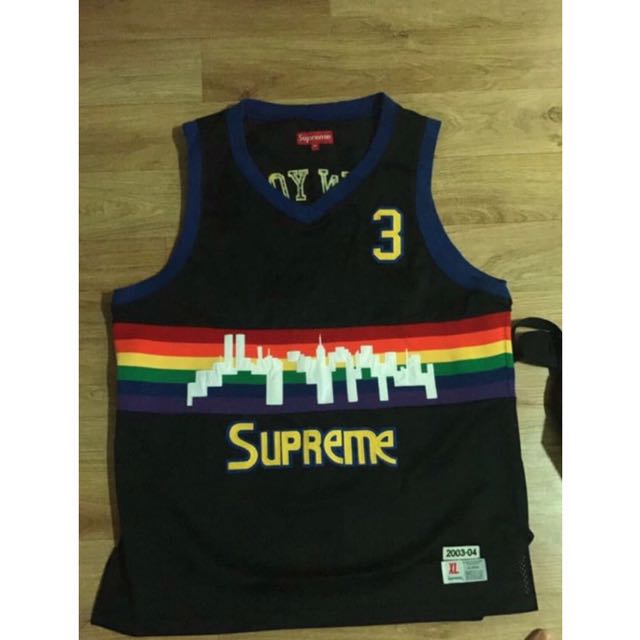 Supreme denver deals nuggets jersey