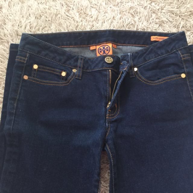 Tory Burch Super Skinny Jeans, Women's Fashion, Bottoms, Jeans & Leggings  on Carousell