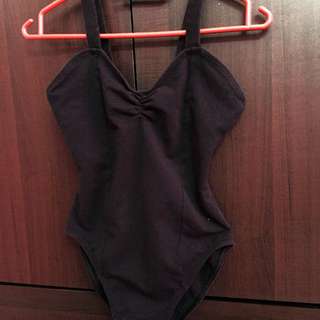 black bikini/ swimming attire