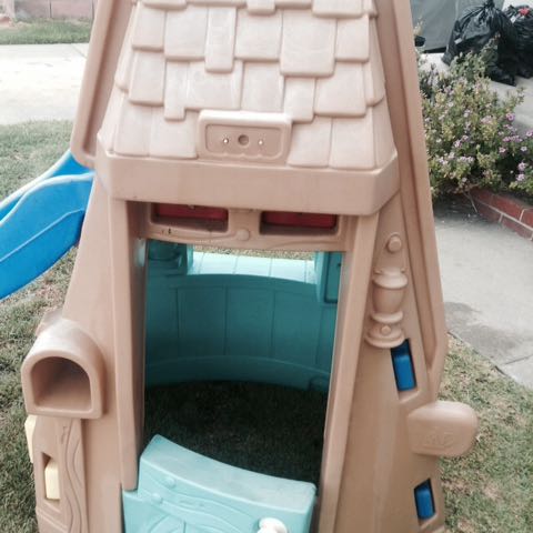 fisher price slide playhouse