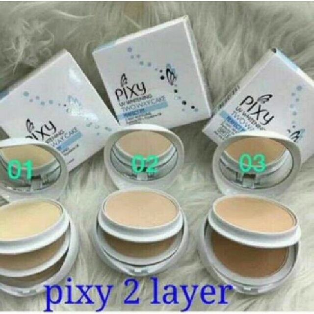 BEDAK PIXY 2 LAYER, Health & Beauty, Makeup on Carousell