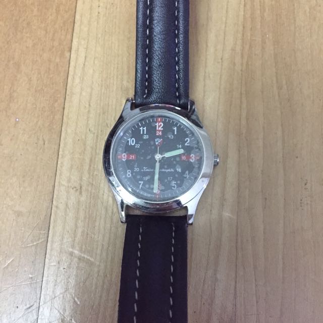 Tonino lamborghini best sale watch leather strap