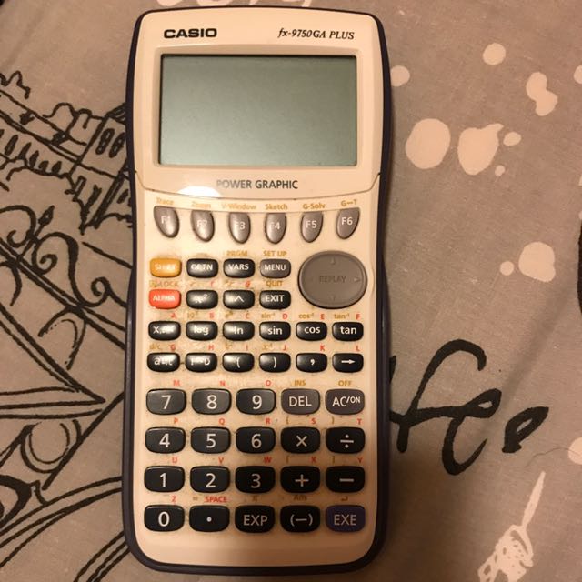 Casio fx9750GA PLUS calculator, 書本 & 文具, 文具 Carousell