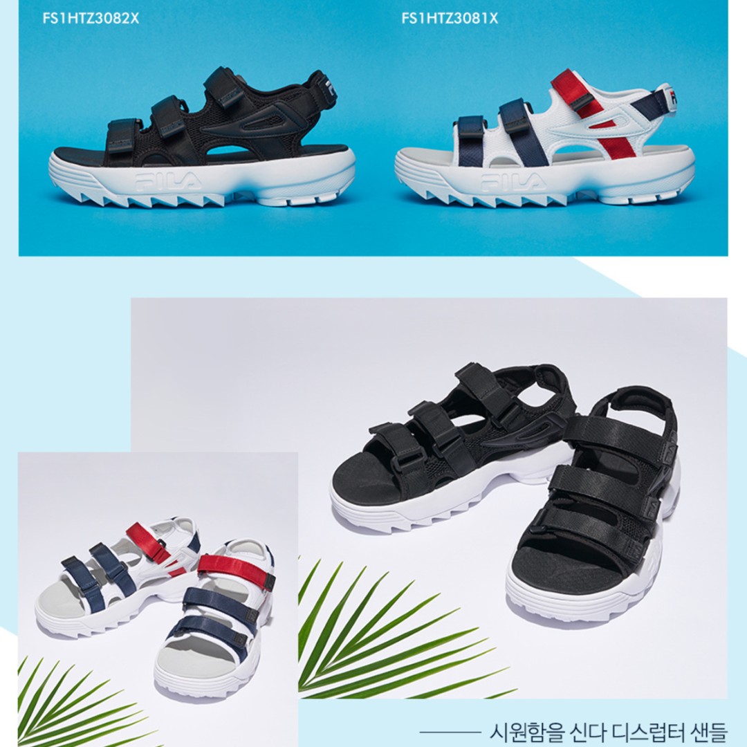fila sandal korea