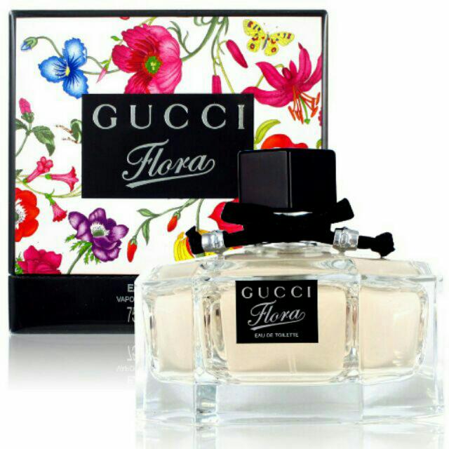 Gucci 古馳flora By Gucci Edt Vapo 花之舞女性淡香水75ml 清新花香調六角香水瓶 美妝保養 香水在旋轉拍賣