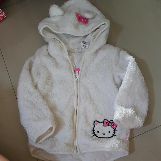 hello kitty zip up jacket