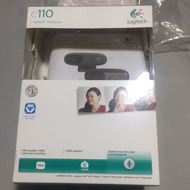 Logitech C110 Webcam, Computers & Tech, Parts & Accessories, Webcams on ...