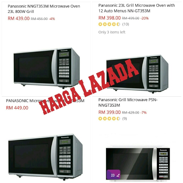 Microwave Panasonic Peralatan Dapur Di Carou
