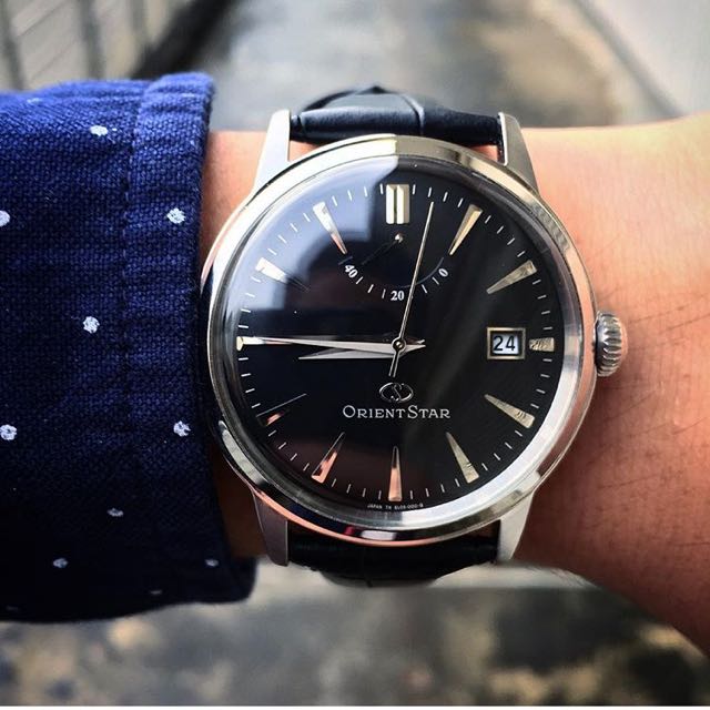 Orient star classic black dial hotsell