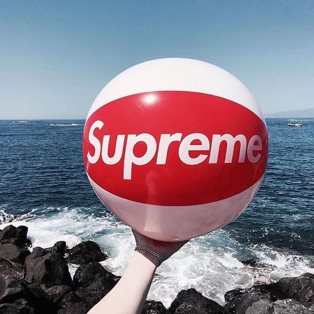 supreme beach ball price