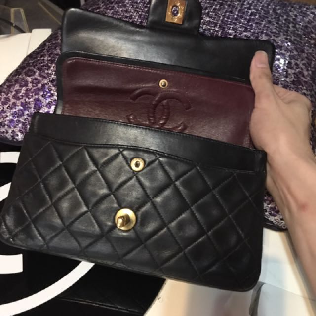 Vintage Chanel 2 55 Medium Flap Bag Luxury Bags Wallets On Carousell