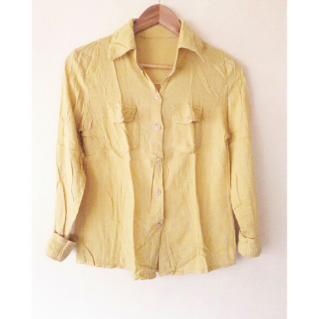 Yellow ladies polo (Category: Blouses) located in San Pedro. Submitted by projectcleanup.ph (Listing ID 122230786, Image 1). Description: • fits S-M • FIRST TO PAY BASIS, I DON'T DO RESERVATIONS** Shipping via XEND / meet up @ STARMALL ALABANG, P20 handling fee XEND RATES AS FOLLOWS: • P69 MM / P109 Prov (regular pouch) • P89 MM / P179 Prov (large pouch) NOTE: I ship by batch hindi paisa isa, though it depends if the schedule permits minsan maaga