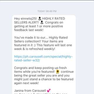 Thank You So Much Carousell. 🙏