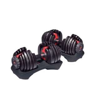 Bowflex Adjustable Dumbbells (Pair) and Stand