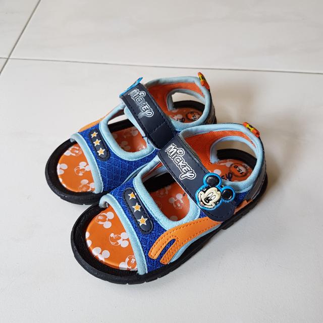 mickey mouse baby sandals
