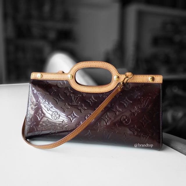 LV monogram Vernis Roxbury Drive Bag, Luxury, Bags & Wallets on Carousell