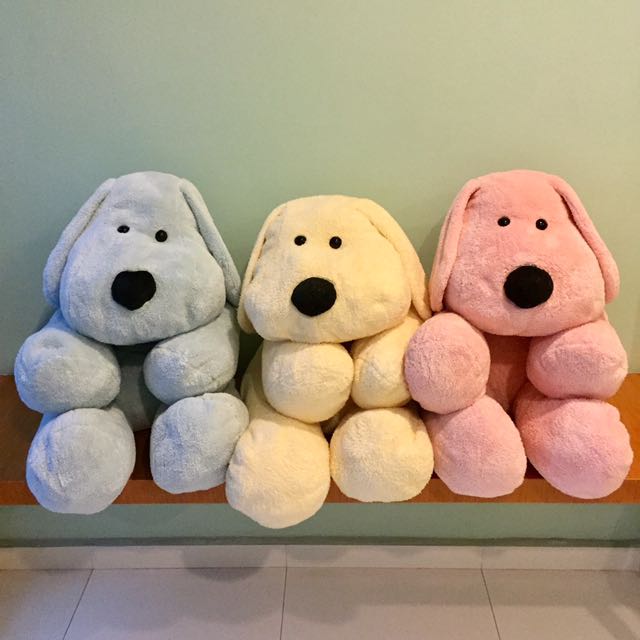 big stuffed dog toy