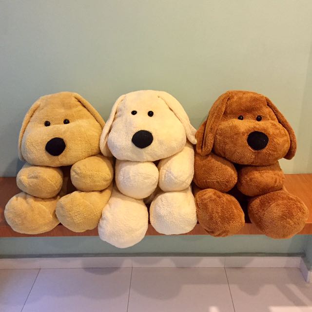 big stuffed dog toy