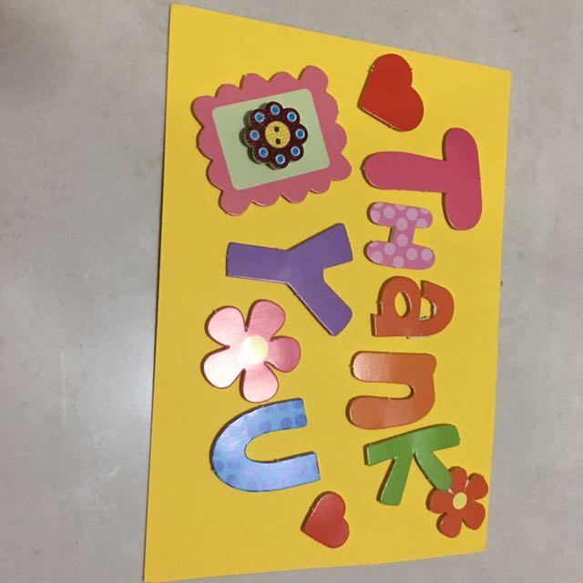 Diy Teacher S Day Card 5 Designs Available Babies Kids On Carousell