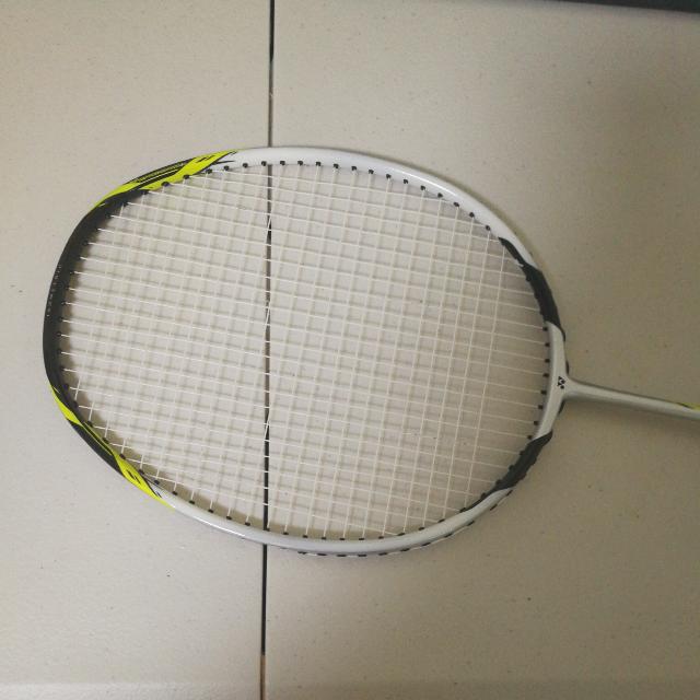 Genuine Yonex Voltric D36 3U Head Heavy Badminton Racket, Sports