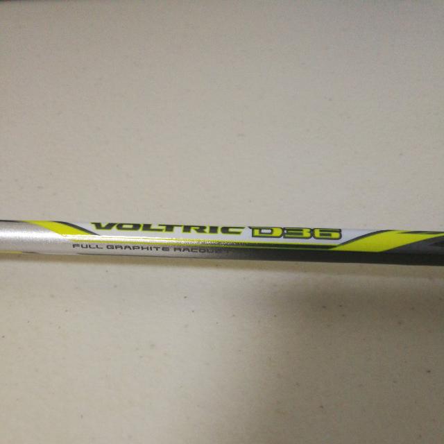 Genuine Yonex Voltric D36 3U Head Heavy Badminton Racket, Sports