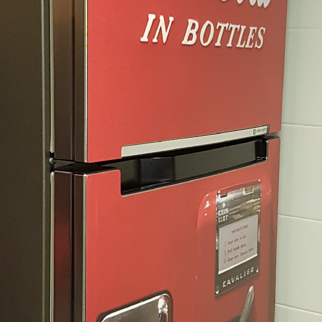 wrap on fridge door surface, Furniture & Home Living, Home Decor