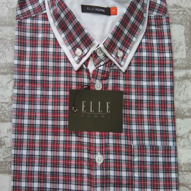 Men Shirt Elle Homme Shortsleeve Olshop Fashion Olshop Pria Di Carousell
