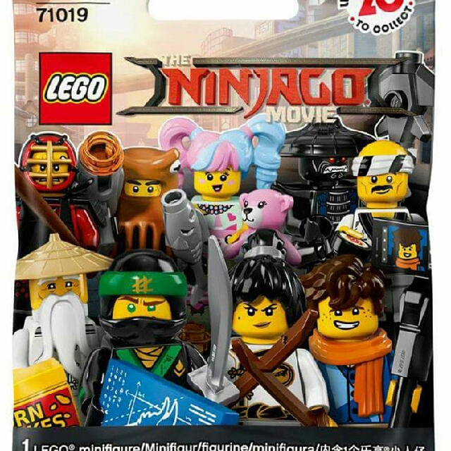 Lego ninjago minifigures blind bags best sale