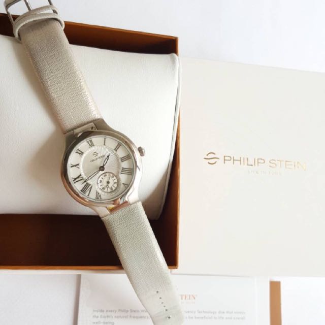 philip stein round watch