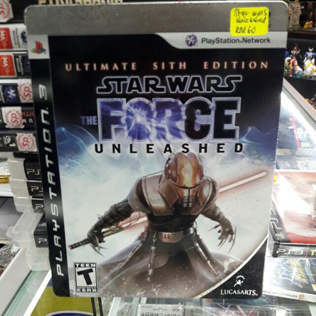 Ps3 Star Wars Force Unleashed Ultimate Sith Edition Steel Case