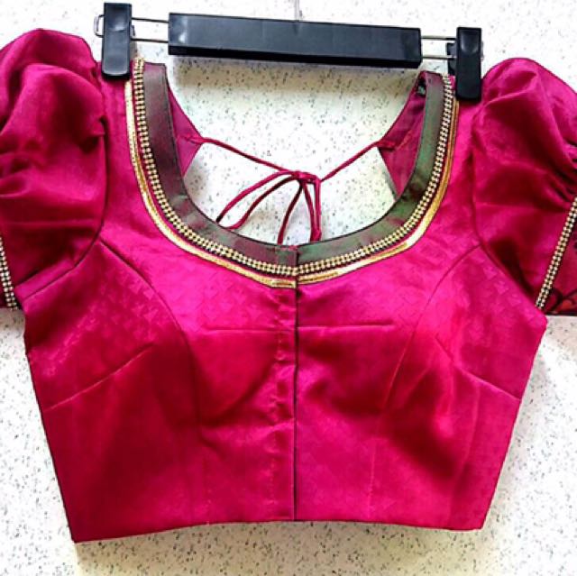 Saree blouse stitching clearance